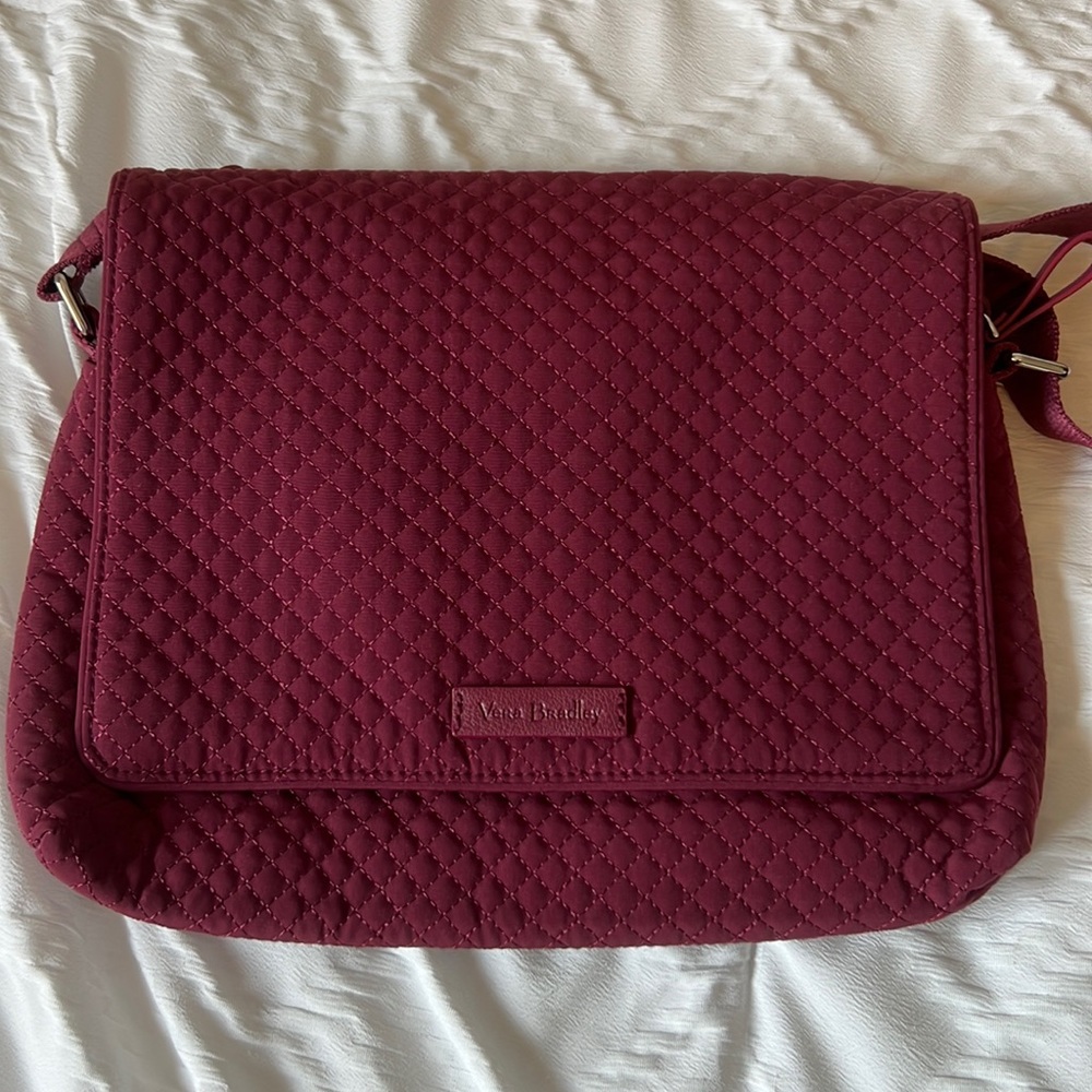 Wine colored Vera Bradley Purse
